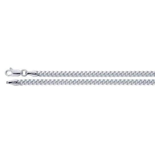 Diamond Cut Curb Chain Sterling Silver 4.1mm Wide