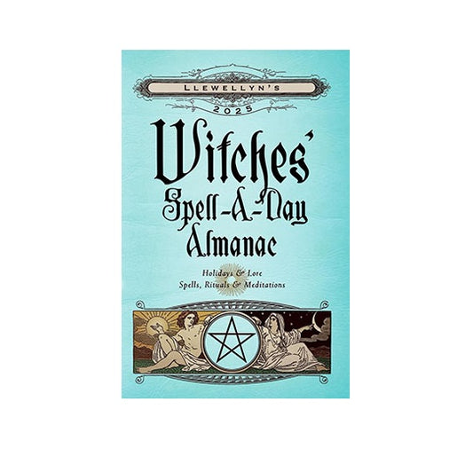 2025 Witches Spell A Day Almanac by Llewellyn