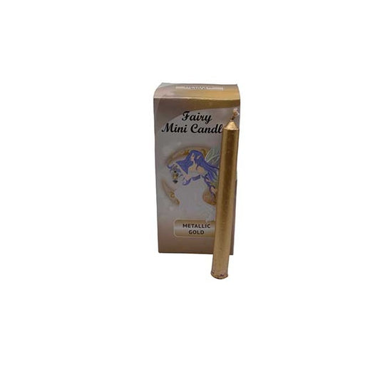 Gold Chime Candle 1/2" dia 5" long 20 pack