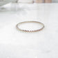 gold dot twist ring