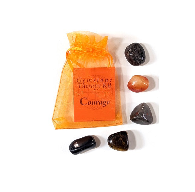 Courage Gemstone Therapy Kit