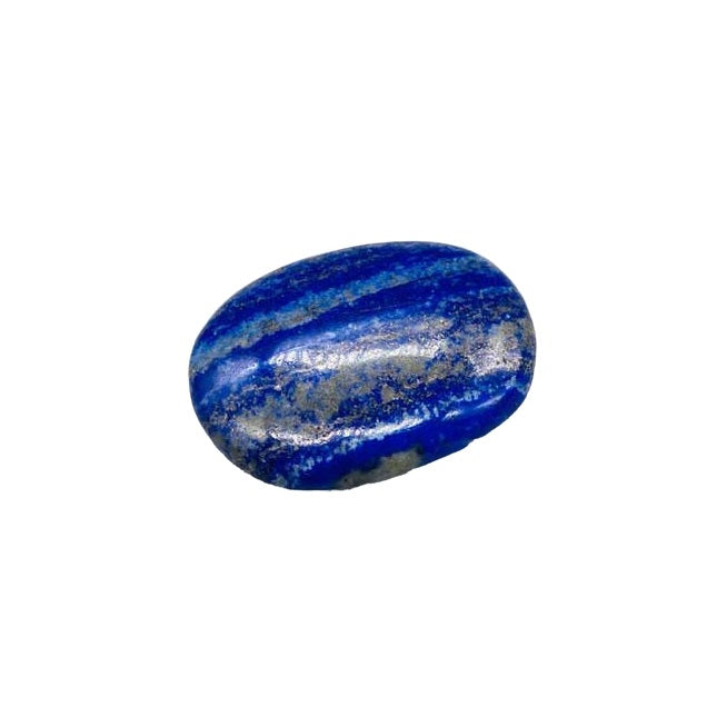 Palm Stone Lapis 1 1/2 inch