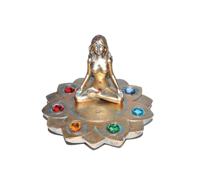 3" Goddess 7 Chakra burner