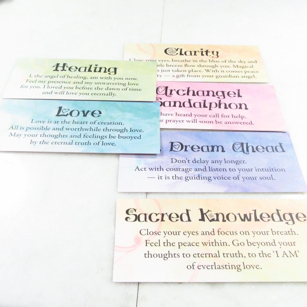 Healing Angel Cards Front