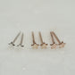 Post Earring Tiny Star 2mm Choose Your Metal