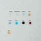 Cartilage Hoop 3mm Gemstone Endless - Choose Your Color, Gauge, Diameter