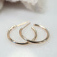 gold hoop earrings 