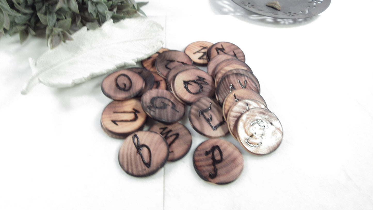 Alphabet Runes or Dice