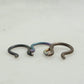 Septum Retainer Flared Shape - 16 Gauge, Niobium, Your Choice of Color