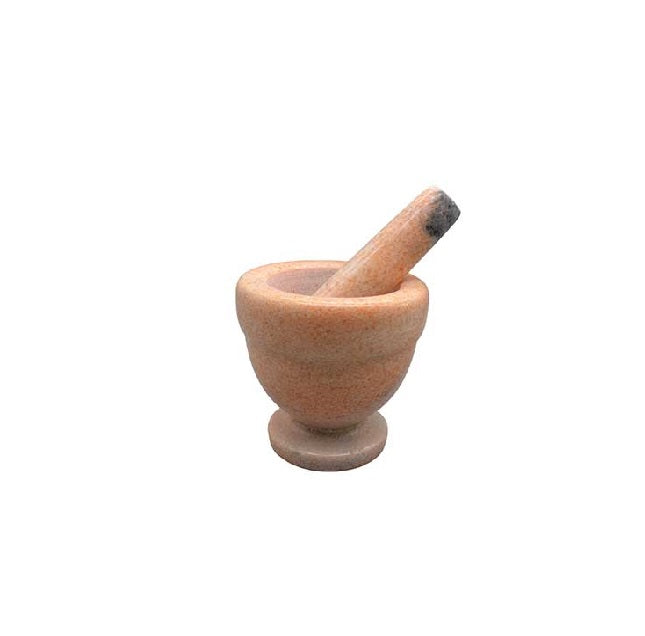 sunset jade mortar & pestle