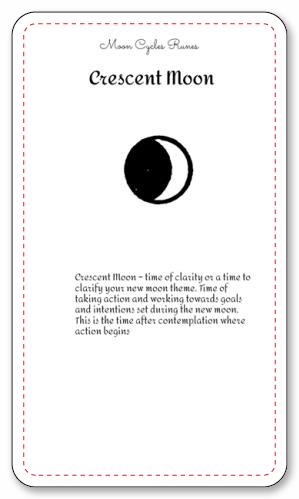 Moon Cycles Divination Cards