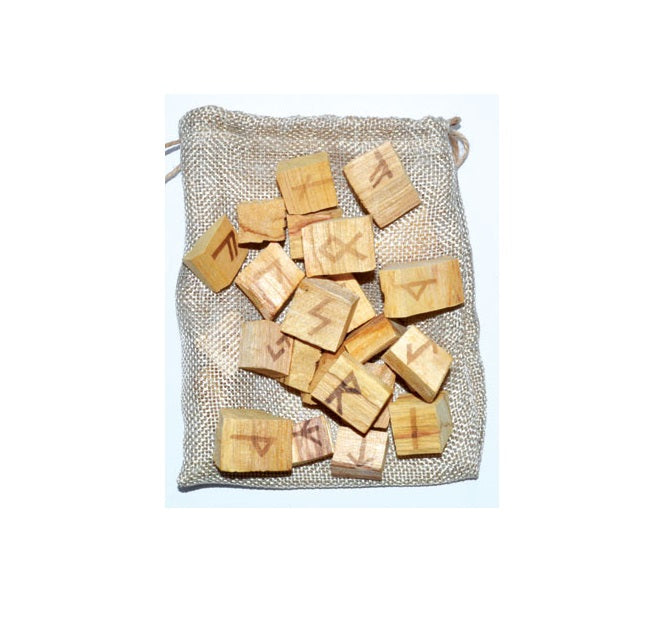 palo santo rune stone set