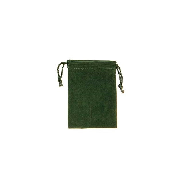 Green Velveteen Bag