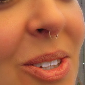 Septum Retainer U Shape - 16 Gauge, Choose Your Metal