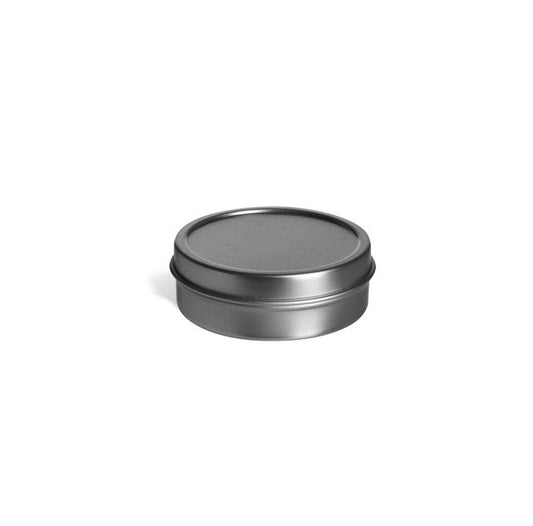 2 oz Flat Round Tin